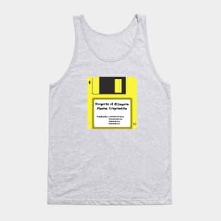 Hack The Planet Floppy Tank Top